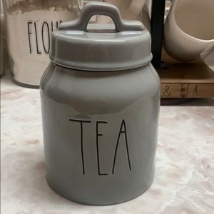 Rae Dunn tea canister
